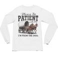 Please Be Patient With Me I'm From The 1900s Vintage Raglan Baseball Tee Unisex Long Sleeve T-Shirt