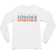Polite Introvert Thanks But No Thanks Retro Graphic Unisex Long Sleeve T-Shirt