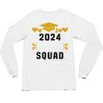 Prom Squad 2024 High School Graduation Party Premium Unisex Long Sleeve T-Shirt
