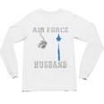 Proud Air Force Husband US Air Force Graduation Husband Unisex Long Sleeve T-Shirt
