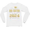 Proud Big Sister Of Two 2024 Graduate Class 2024 Graduation Premium Unisex Long Sleeve T-Shirt