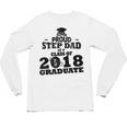 Proud Step Dad Of A Class Of 2018 Tee Graduate Graduation Z1 Unisex Long Sleeve T-Shirt