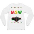 Queen MSW Social Work Grads Masters Graduation Unisex Long Sleeve T-Shirt