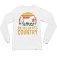 Raised On 90’s Country Horse Retro Nostalgia Western Music Unisex Long Sleeve T-Shirt