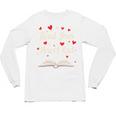Read Your Heart Out Valentines Day Book And Reading Lovers Unisex Long Sleeve T-Shirt
