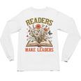 Reading Squad Book Lover Bookish Floral Readers Make Leaders Unisex Long Sleeve T-Shirt