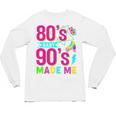 Retro 1980s 80's Baby 1990s 90's Made Me Nostalgia Vibes Premium Tri-Blend Unisex Long Sleeve T-Shirt Retro 1980s 80's Baby 1990s 90's Made Me Nostalgia Vibes Premium Tri-Blend Unisex Long Sleeve T-Shirt