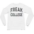 Retro Anti Social FREAK COLLEGE Introvert Stay Away From Me Unisex Long Sleeve T-Shirt