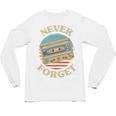 Retro Cassette Never Forget Nostalgia Vintage Unisex Long Sleeve T-Shirt