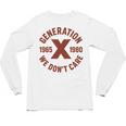 Retro Gen X 1965-1980 Sarcastic Nostalgia Graphic Premium Tri-Blend Unisex Long Sleeve T-Shirt Retro Gen X 1965-1980 Sarcastic Nostalgia Graphic Premium Tri-Blend Unisex Long Sleeve T-Shirt