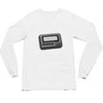 Retro Pager 90s Nostalgia Premium Tri-Blend Unisex Long Sleeve T-Shirt