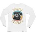Retro Phone Never Forget Nostalgia Vintage Raglan Baseball Tee Unisex Long Sleeve T-Shirt