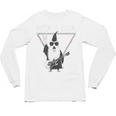 Rock & Roll Wizard Music Nostalgia Premium Tri-Blend Unisex Long Sleeve T-Shirt