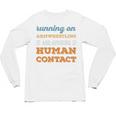 Running On Armwrestling Social Introvert Humor Vintage Unisex Long Sleeve T-Shirt Running On Armwrestling Social Introvert Humor Vintage Unisex Long Sleeve T-Shirt