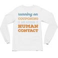 Running On Couponing Social Introvert Humor Vintage Unisex Long Sleeve T-Shirt Running On Couponing Social Introvert Humor Vintage Unisex Long Sleeve T-Shirt