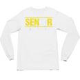 Senior 2018 Class President-School Colors Graduation Unisex Long Sleeve T-Shirt