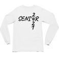 Senior 2021 Lacrosse Sticks And Ball Graduation Unisex Long Sleeve T-Shirt