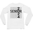 Senior 2024 Class Of 2024 Graduation 2024 Women Boy Girl Unisex Long Sleeve T-Shirt
