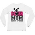 Senior Cheerleader Mom Cheer Class Of 2025 Graduation Women Unisex Long Sleeve T-Shirt