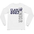 Senior Class Of 2027 Graduation Year High School & College Unisex Long Sleeve T-Shirt
