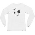 Senior Mommy Class Of 2026 Soccer Graduation Heart Premium Tri-Blend Unisex Long Sleeve T-Shirt