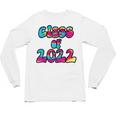 Senior Year 2022 Class Of 2022 Graduation Tie Dye Groovy Unisex Long Sleeve T-Shirt