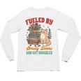 Smut Reader Cat Lover Fueled By Smutty Books & Cat Snuggles For Men Women Unisex Long Sleeve T-Shirt