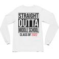 Straight Outta Middle School Graduation Shirt Class Of 2022 Unisex Long Sleeve T-Shirt
