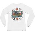 Summer ’95 Retro Cassette Tape Nostalgia Music Lover Premium Tri-Blend Unisex Long Sleeve T-Shirt