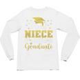 Super Proud Niece Of 2025 Graduate Senior Graduation Family Premium Unisex Long Sleeve T-Shirt