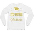 Super Proud Step Brother Of 2025 Graduate Graduation Family Premium Unisex Long Sleeve T-Shirt