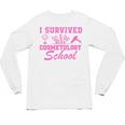 I Survived Cosmetology School Graduation Cosmetology Grad Unisex Long Sleeve T-Shirt