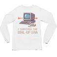 I Survived The Dial-Up Era Retro 90s Nostalgia Premium Tri-Blend Unisex Long Sleeve T-Shirt I Survived The Dial-Up Era Retro 90s Nostalgia Premium Tri-Blend Unisex Long Sleeve T-Shirt