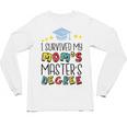 I Survived My Mom's Master's Degree Master Graduation Unisex Long Sleeve T-Shirt