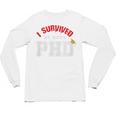I Survived My Wife's PhD Graduation Slim Fit Shirt Unisex Long Sleeve T-Shirt I Survived My Wife's PhD Graduation Slim Fit Shirt Unisex Long Sleeve T-Shirt