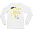 Tassel Worth The Hassle 2018 Graduation Quote Ylw Unisex Long Sleeve T-Shirt