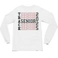 Track Senior Night Track Senior 2025 Graduation 60 Unisex Long Sleeve T-Shirt
