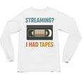 VHS Cassette Tape Retro 80s 90s Nostalgia Premium Unisex Long Sleeve T-Shirt