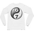 Vintage 6 7 Sketch Yin Yang Namaste Six Seven Nostalgia Unisex Long Sleeve T-Shirt