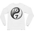Vintage 6 7 Sketch Yin Yang Namaste Six Seven Nostalgia Unisex Long Sleeve T-Shirt