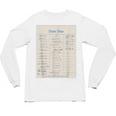 Vintage Library Due Date Card For Book Lovers Librarians Unisex Long Sleeve T-Shirt Vintage Library Due Date Card For Book Lovers Librarians Unisex Long Sleeve T-Shirt