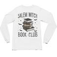 Vintage Salem Book Club Cat Bookish Spooky Halloween Unisex Long Sleeve T-Shirt