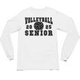 Volleyball Senior Night Volleyball Senior 2025 Graduation 28 Unisex Long Sleeve T-Shirt