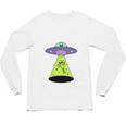 I Wanna Go Home Introvert UFO UAP Flying Saucer Trippy Alien Unisex Long Sleeve T-Shirt I Wanna Go Home Introvert UFO UAP Flying Saucer Trippy Alien Unisex Long Sleeve T-Shirt