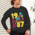 1987 Retro Raised In The 80s Old School Nostalgia Vibes Unisex Long Sleeve T-Shirt