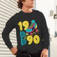 1990 Retro Raised In The 90s Old School Nostalgia Vibes Unisex Long Sleeve T-Shirt