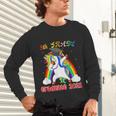 5th Grade Graduate Class 2021 Dabbing Unicorn Graduation Unisex Long Sleeve T-Shirt