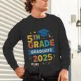 5th Grade Graduation 2025 Graphic – Class Of 2025 Theme Unisex Long Sleeve T-Shirt