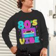 80's Vibe Retro Style Cassette Tape Nostalgia 1980s Party Unisex Long Sleeve T-Shirt