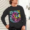 8th Grade Graduate 2024 Graduation Last Day Of School Tie Unisex Long Sleeve T-Shirt